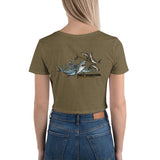 Bull Shark Rodeo Crop Tee